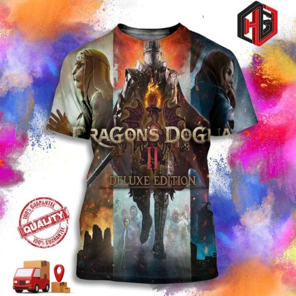 Poster For Dragon Dogma 2 Deluxe Edition Will Release March 22 3D T-Shirt