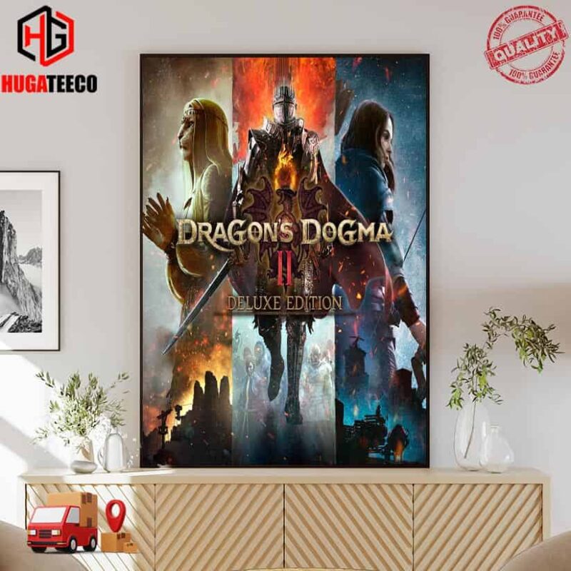 Poster For Dragon Dogma 2 Deluxe Edition Will Release March 22 Poster Canvas
