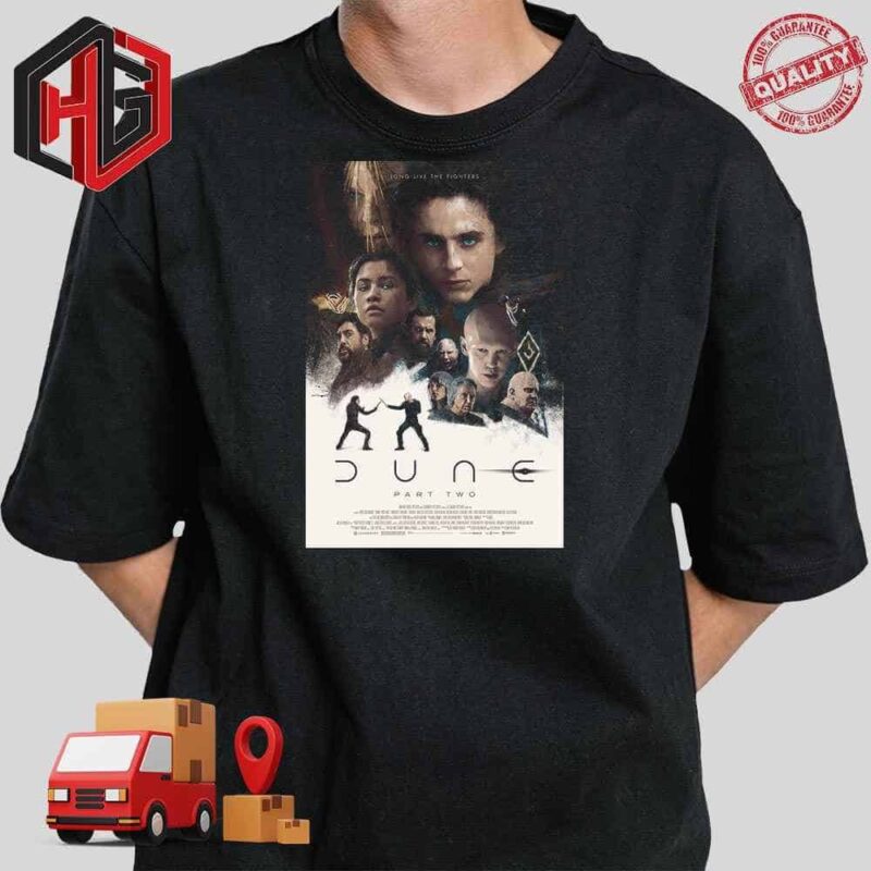 Poster For Dune Part Two Directed By Denis Villeneuve T-Shirt