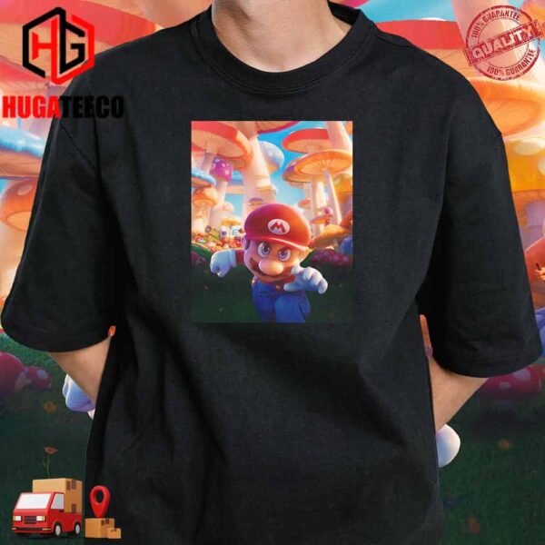 Poster For New Super Mario Bros Releasing In Theaters April 3 2026 T-Shirt