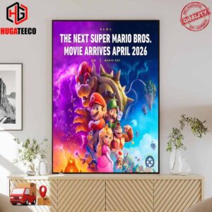 Poster For New Super Mario Bros Will Be Released On April 3 2026 Poster Canvas