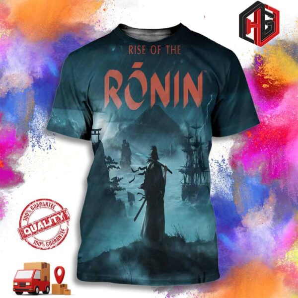 Poster For Rise Of The Ronin Will Release March 22 3D T-Shirt