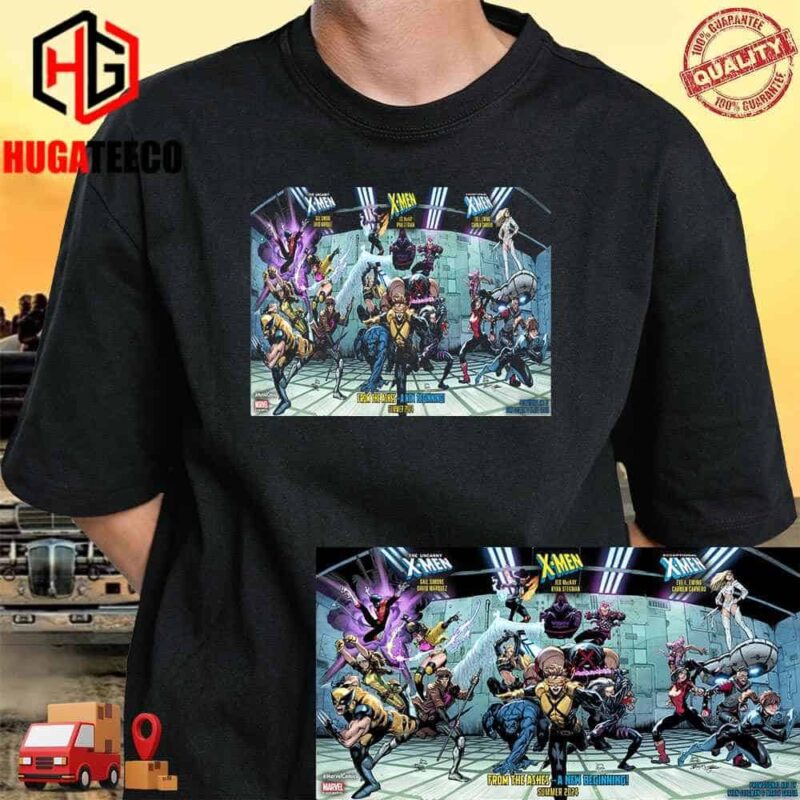 Promotional Art X-men By Ryan Stegman And Marte Gracia Marvel Comics T-Shirt