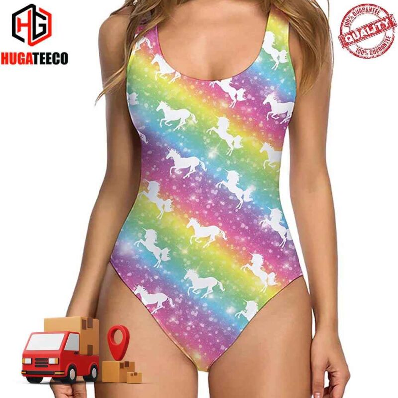 Rainbow Unicorn Funny Swimsuit Bikini Summer Collections 2024