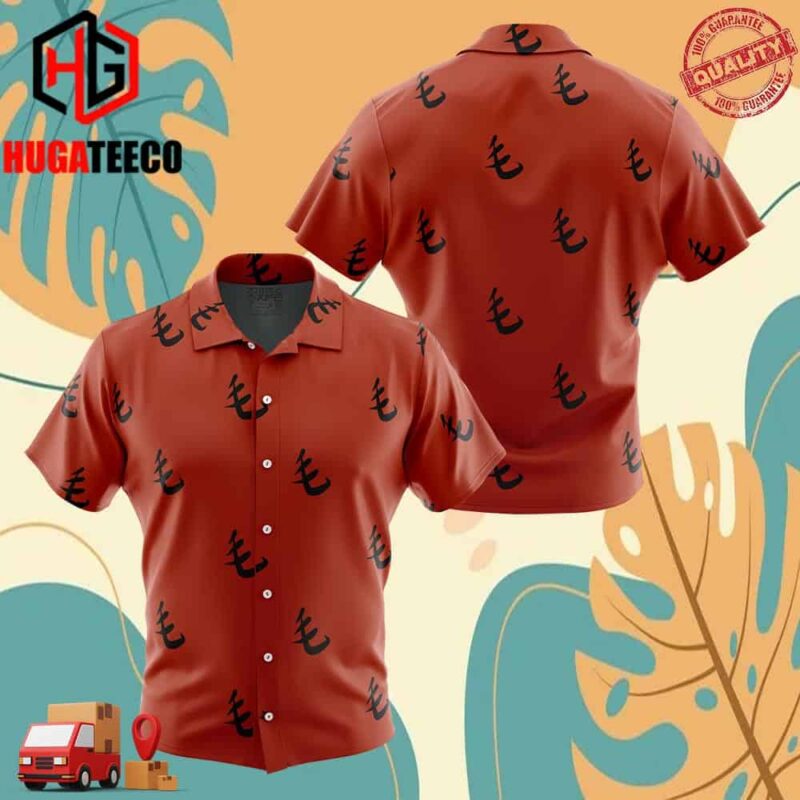 Red Pattern Saitama One Punch Man Hawaiian Shirt For Men And Women Summer Collections