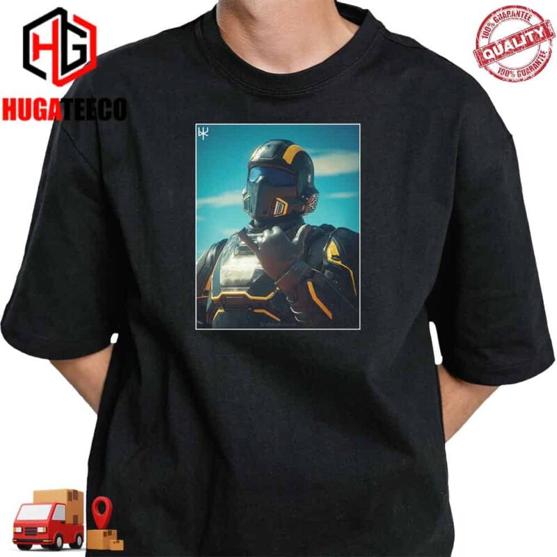 Rendered In Blender 4.0 Helldivers 2 Goose FX T-Shirt