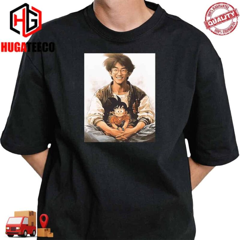 Rest In Peace Akira Toriyama And Son Goku Dragon Ball T-Shirt