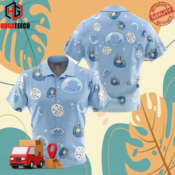 Rimuru Tempest Pattern That Time I Got Reincarnated As A Slime Hawaiian Shirt For Men And Women Summer Collections