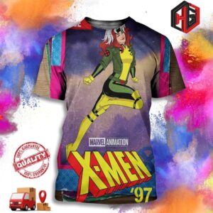 Rogue Marvel Animation All-new X-men 97 Streaming March 20 Only On Disney 3D T-Shirt