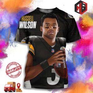 Russell Wilson Intends To Sign With The Pittsburgh Steelers 3D T-Shirt