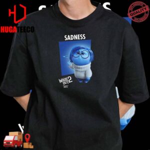 Sadness Character In Inside Out 2 Only In Cinemas June 14 T-Shirt