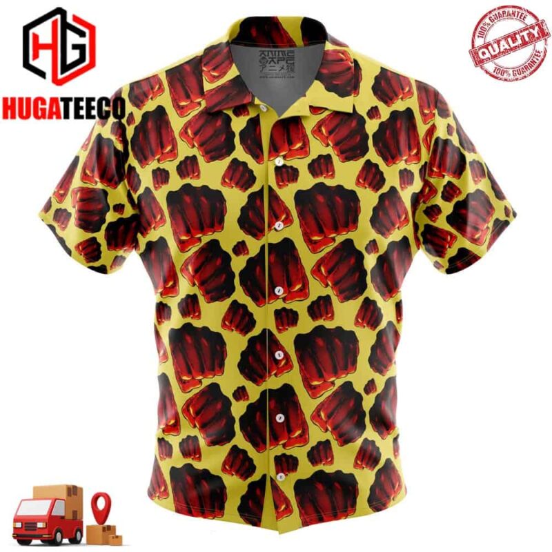 Saitama Fist One Punch Man Hawaiian Shirt For Men And Women Summer Collections 68480606