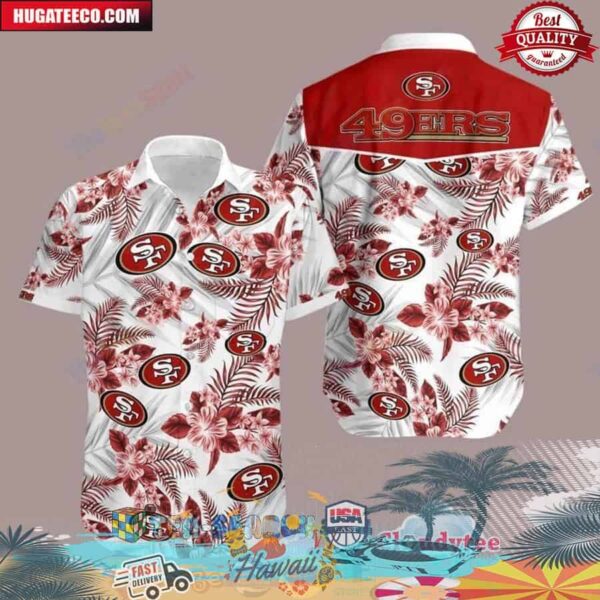 San Francisco 49ers NFL Tropical ver 1 Hawaiian Shirt