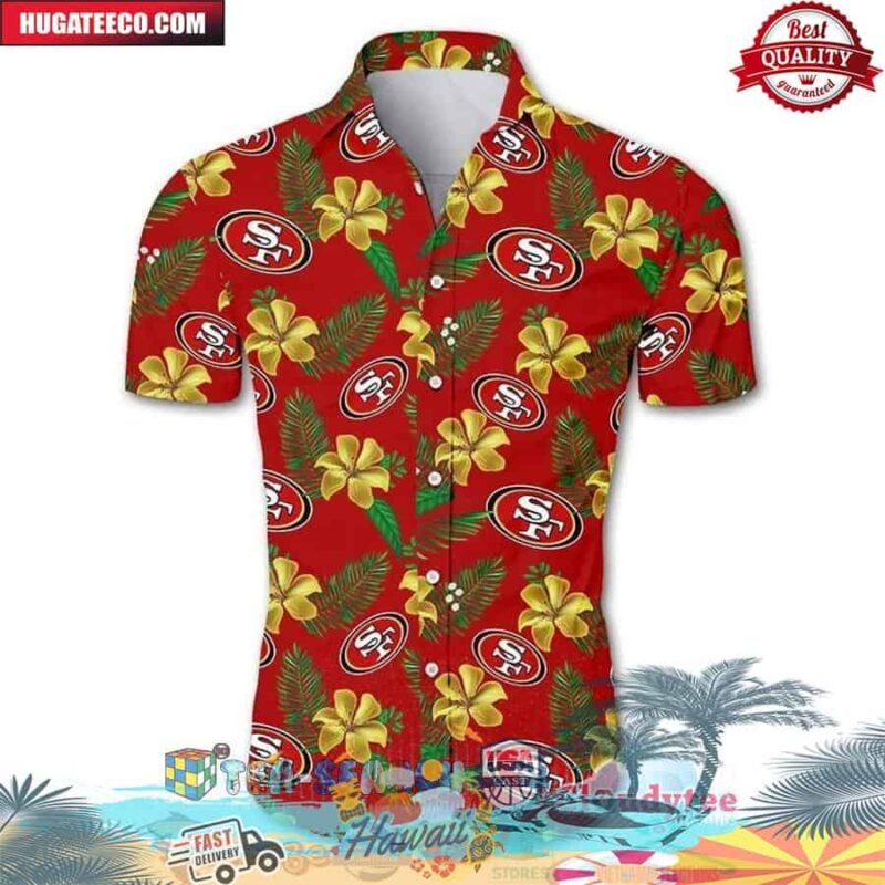 San Francisco 49ers NFL Tropical ver 2 Hawaiian Shirt
