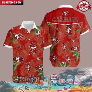 San Francisco 49ers NFL Tropical ver 6 Hawaiian Shirt
