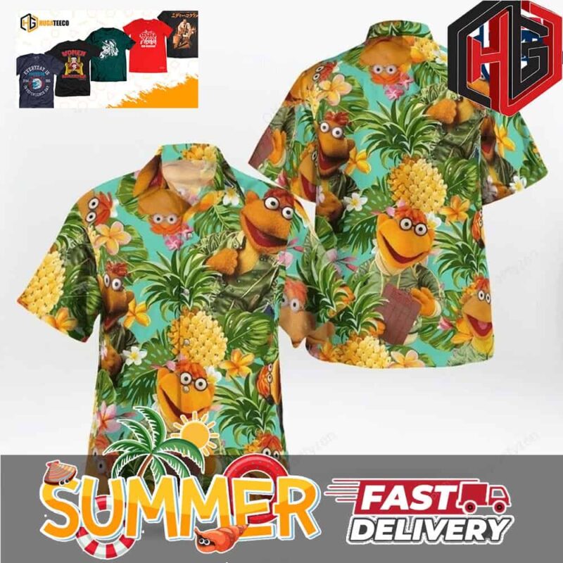 Scooter The Muppets Summer Hawaiian Shirt And Beach Short