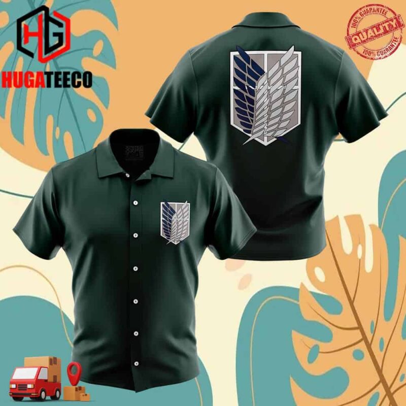 Scouting Regiment Attack On Titan Hawaiian Shirt For Men And Women Summer Collections
