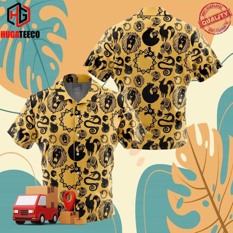 Seven Deadly Sins Tattoos Seven Deadly Sins Hawaiian Shirt For Men And Women Summer Collections
