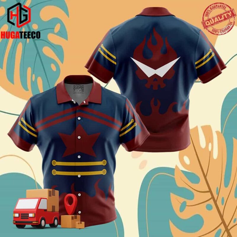 Simon Coat Gurrenn Lagan Hawaiian Shirt For Men And Women Summer Collections