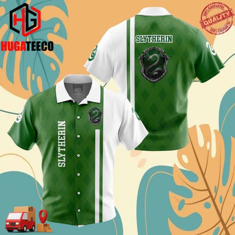 Slytherin Harry Potter Hawaiian Shirt For Men And Women Summer Collections