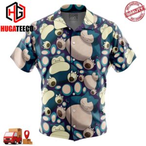 Snorlax Pokemon Hawaiian Shirt For Men And Women Summer Collections