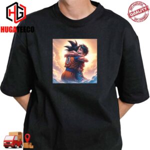 Son Goku Dragon Ball X Luffy One Piece Tribute To Toriyama Akira T-Shirt
