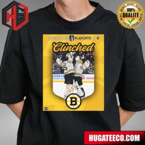 Stanley Cup Playoff NHL 2024 Appearances For The Boston Bruins T-Shirt