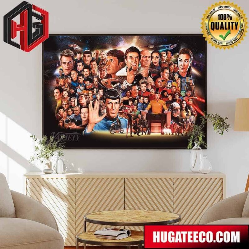 Star Trek is the only storytelling effort that has delivered a single narrative experience for so long across TV and movies Poster Canvas