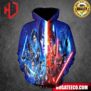 Star Wars The Skywalker Saga On May 4th In Theaters 3D Hoodie T-Shirt
