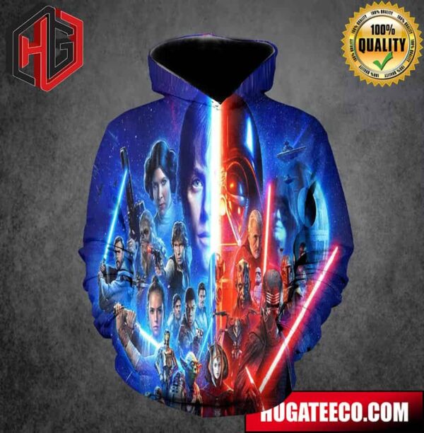 Star Wars The Skywalker Saga On May 4th In Theaters 3D Hoodie T-Shirt