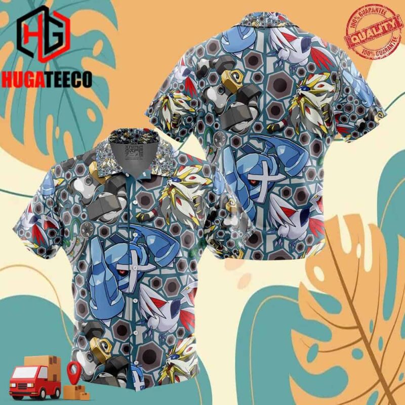 Steel Type Pokemon Pokemon Hawaiian Shirt For Men And Women Summer Collections