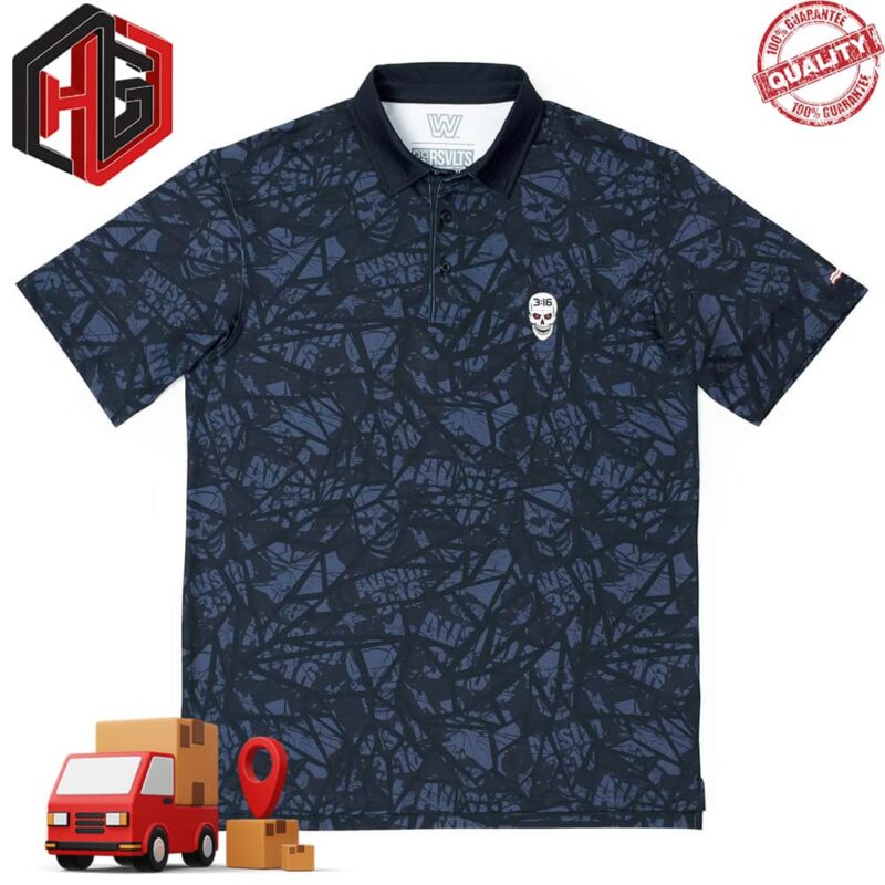 Stone Cold Steve Austin Tee Time 3h16 Summer 2024 Summer Fashion Summer Polo Shirt