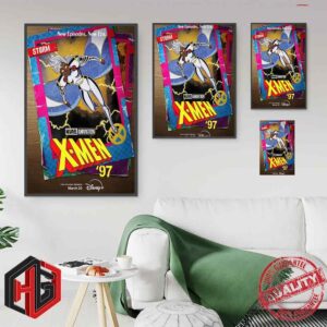 Storm Marvel Animation All-new X-men 97 Streaming March 20 Only On Disney Poster Canvas