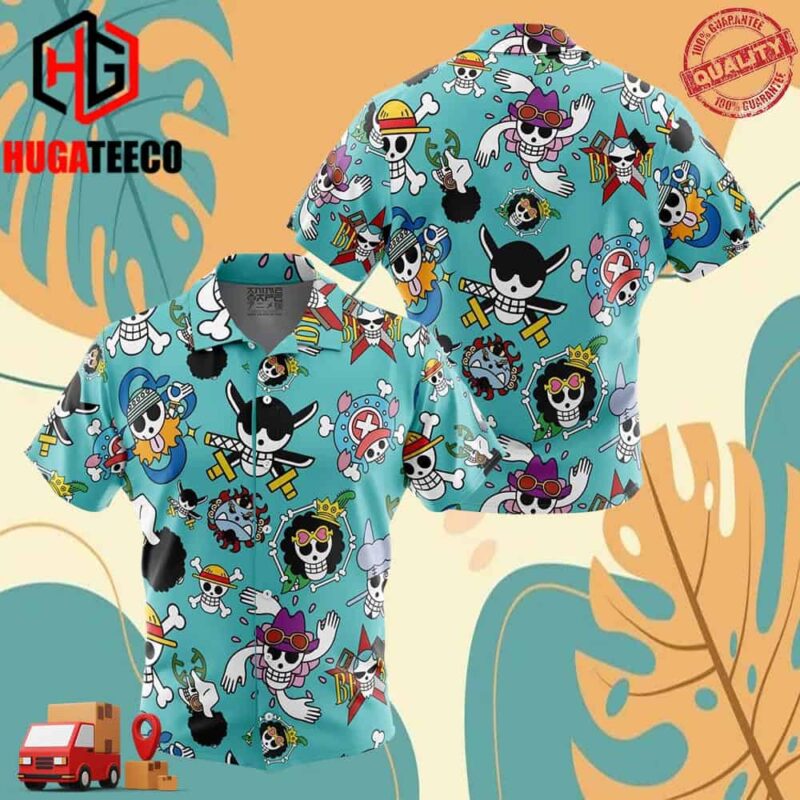 Strawhats Jolly Roger One Piece Hawaiian Shirt For Men And Women Summer Collections