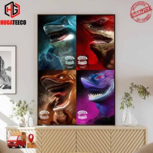 Street Sharks Are Making A Comeback To Celebrate The 30th Anniversary Poster Canvas