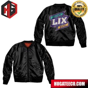 Icredibale Logo For Super Bowl LIX Bomber Jacket