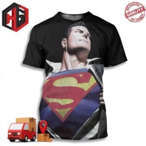 Superman 2025 DC Comics The film Distributed By James Gunn’s 3D T-Shirt