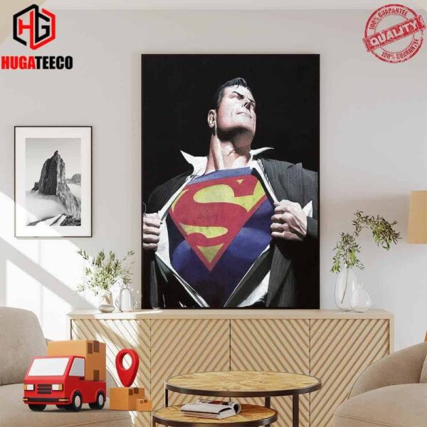 Superman 2025 DC Comics The film Distributed By James Gunn’s Poster Canvas