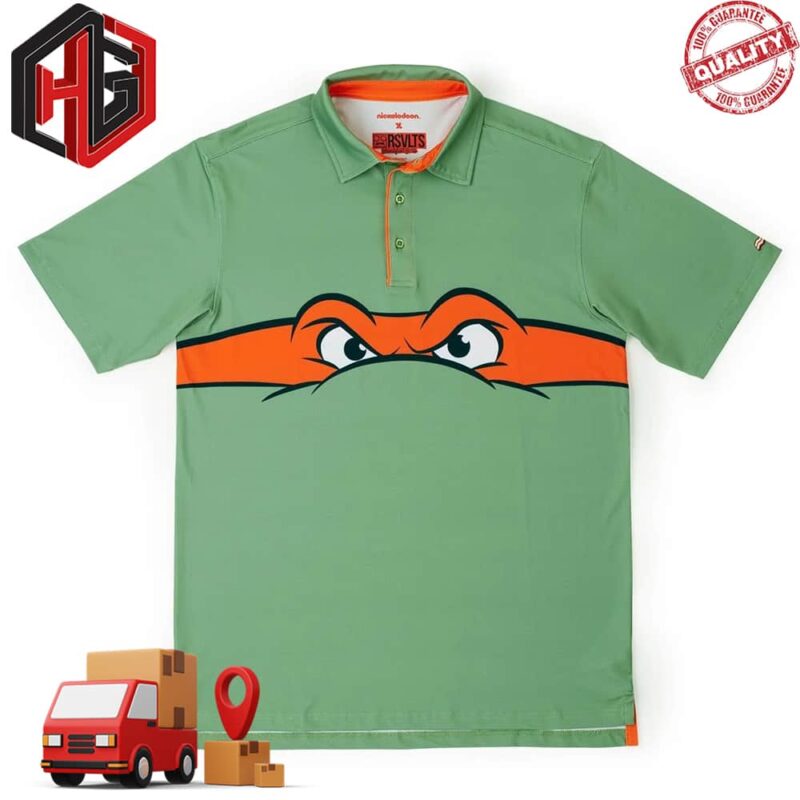 Teenage Mutant Ninja Turtles Michelangelo Version 2 Summer Fashion Summer Polo Shirt