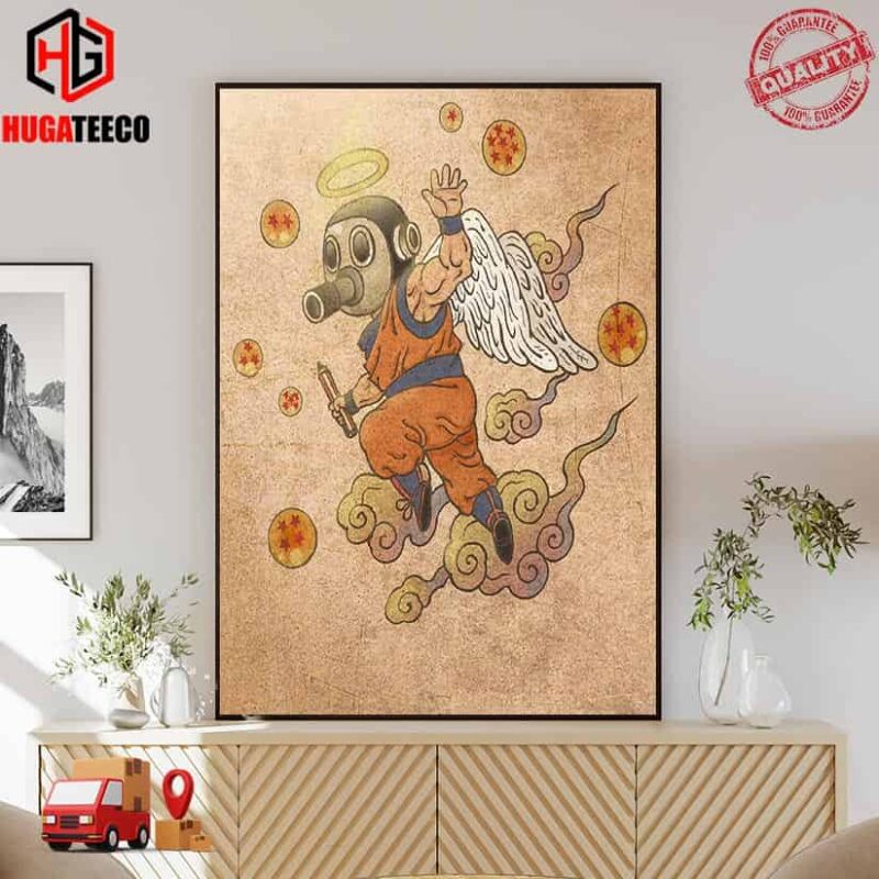 Thank Goku And Toriyama Akira For Creating A Beautiful Childhood Poster Canvas