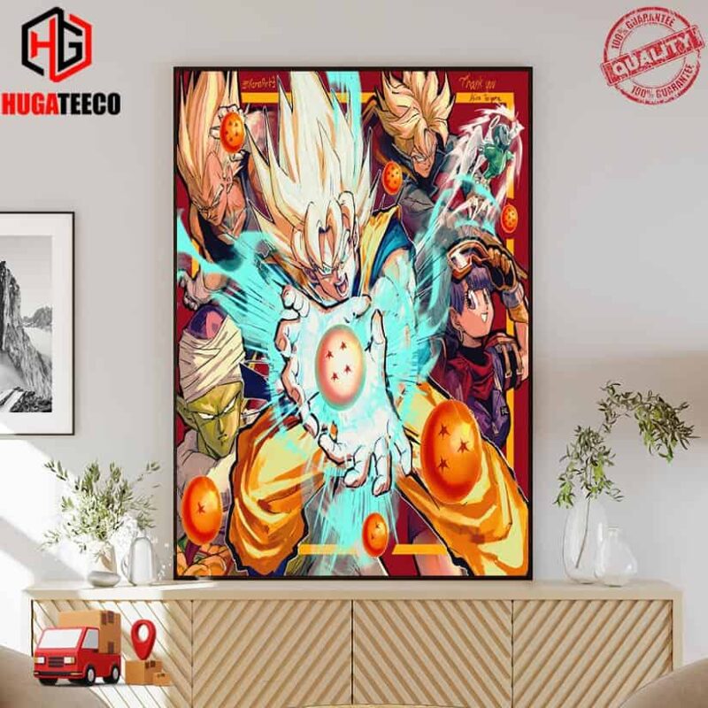 Thank You And Tribute to Akira Toriyama Dragon Ball Poster Canvas