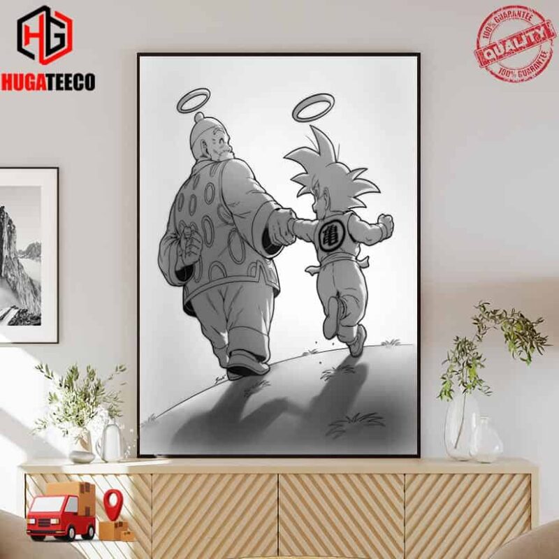 Thank You Very Much Toriyama Akira Dragonball Poster Canvas
