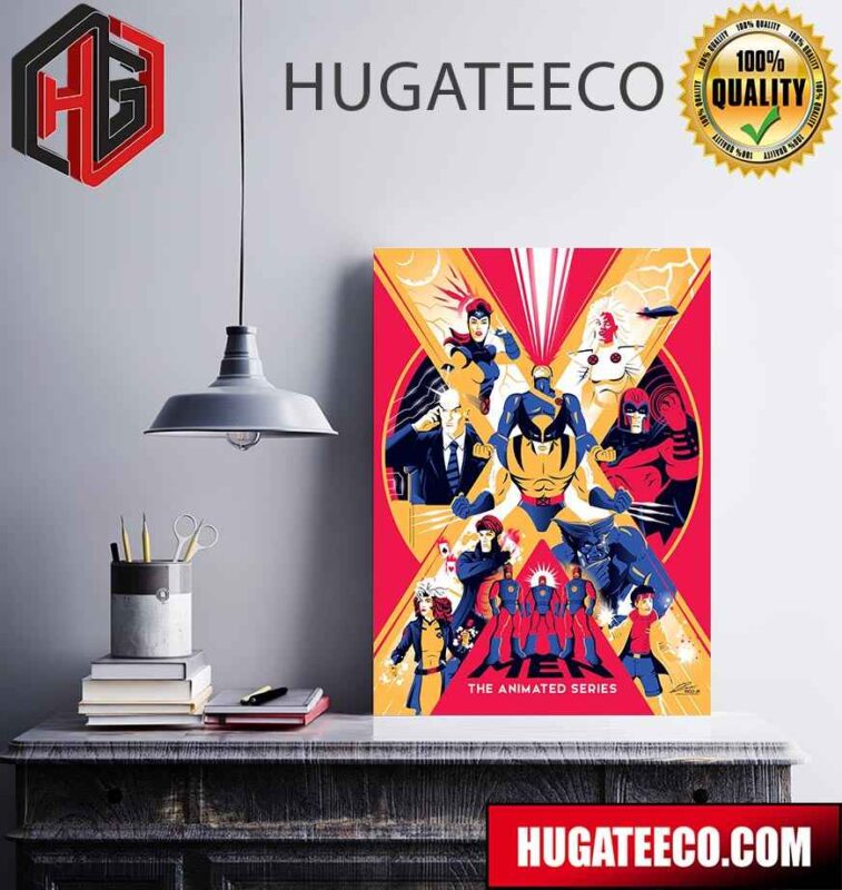 The Animated Series X-men Designed By Rico Jr Poster Canvas