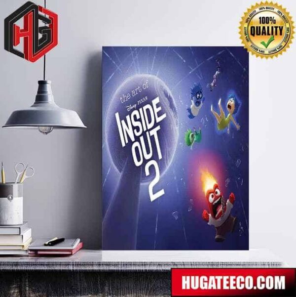 The Art Of Inside Out 2 Will Be Released On May 7th A Month Before The Film June 14 Poster Canvas