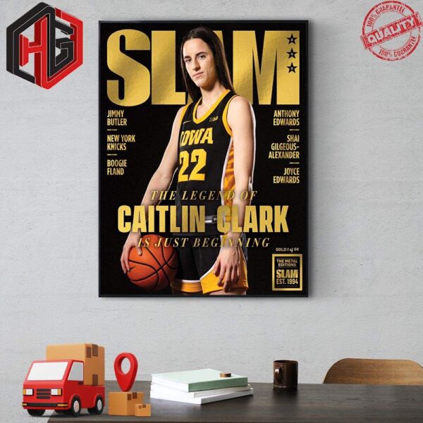 The Biggest Name In College Basketball The Legend Of Caitlin Clark Is Just Beginning Iowa’s Star Covers SLAM Magazine 249 Golden Version