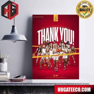 Iowa Hawkeyes The Biggest Thank You The Best Fans In The Nation Poster Canvas