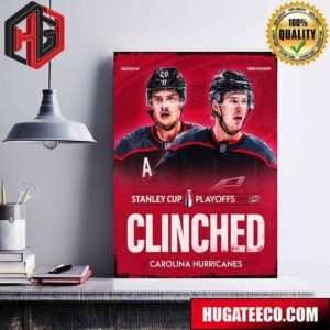 The Carolina Hurricanes Are Headed Back To The Stanley Cup Playoffs 2024 NHL Poster Canvas