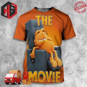 The Garfield Movie Memorial Day Weekend Exclusively In Movie Theaters On May 24 2024 3D T-Shirt
