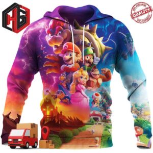 The Movie Super Mario Bros Is Currently Under Production Arriving On April 3rd 2026 3D Hoodie T-Shirt