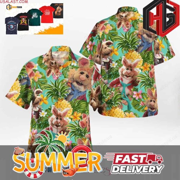 The Muppet Show Bean Bunny Summer Hawaiian Shirt And Beach Short